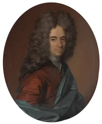 Portræt af en mand, sandsynligvis Mathias Lambertus Singendonck (1678-1742), borgmester i Nijmegen